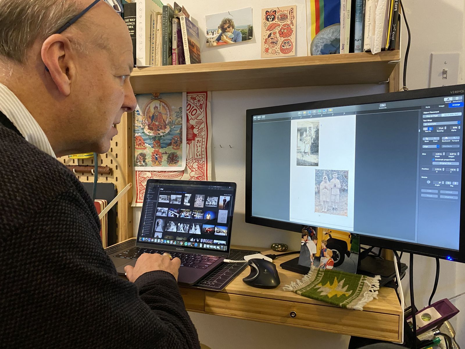 Editing a biography manuscript